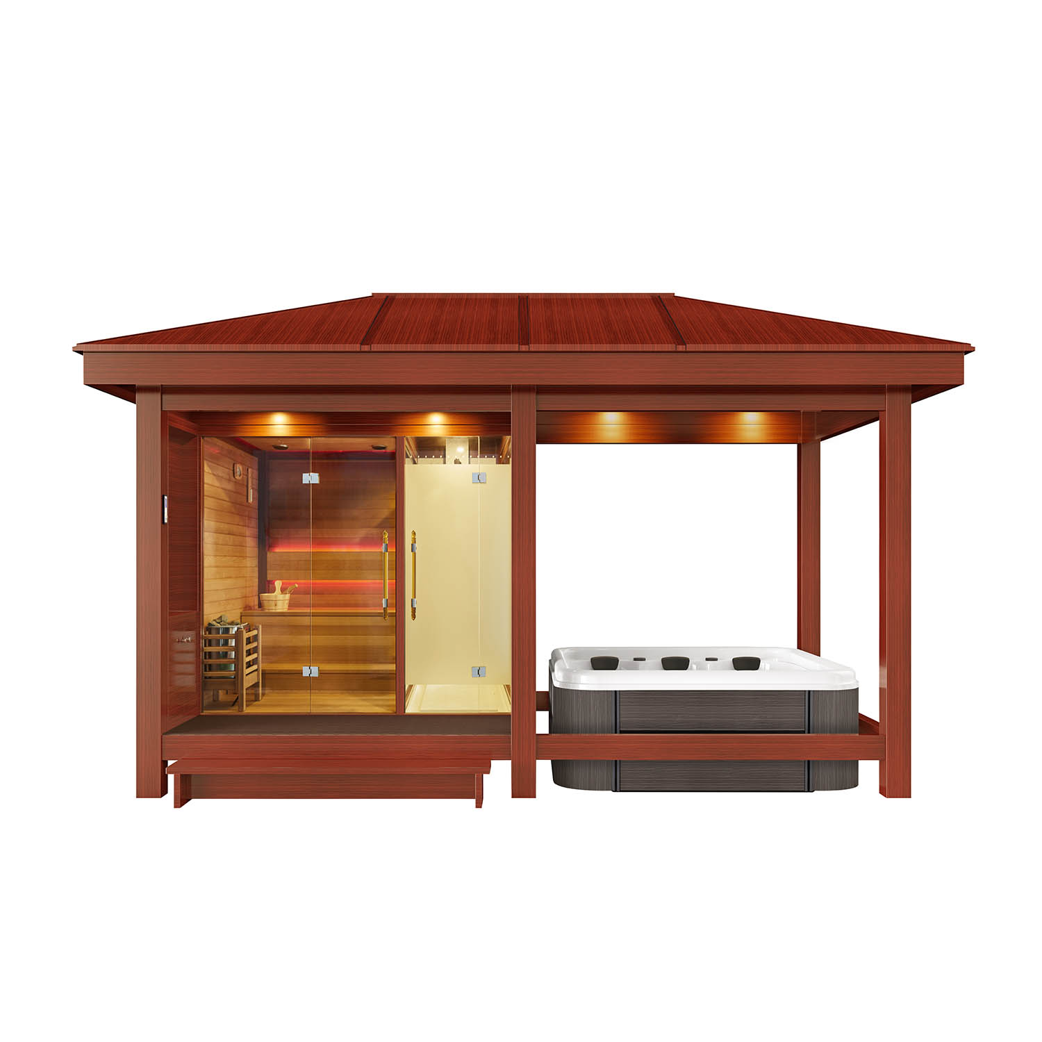 luxury gazebo garden sauna room WS-LT14