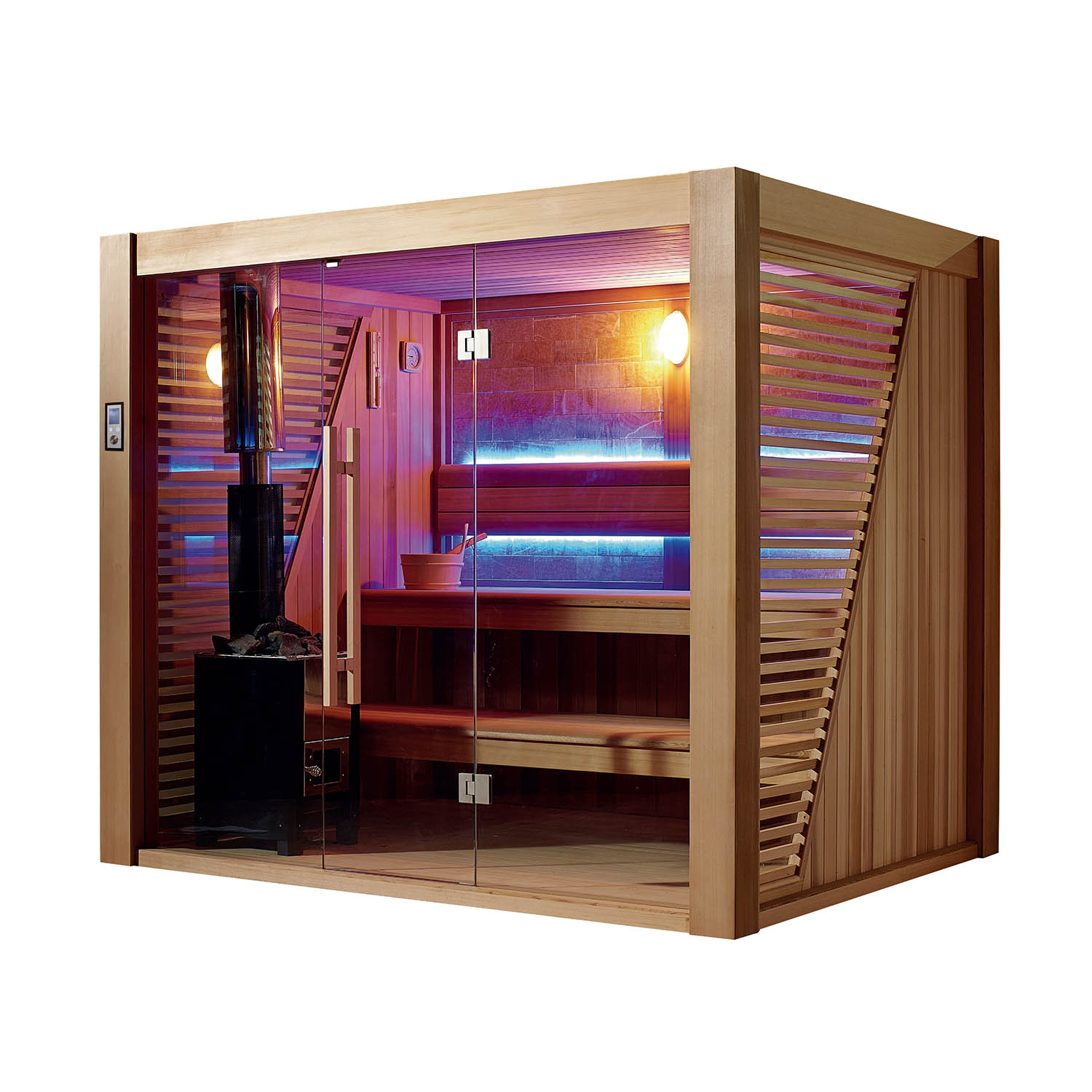 home luxury sauna dry steam room WS-1502